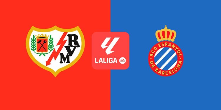 Horario y dónde ver por TV el Rayo Vallecano – Espanyol de LaLiga EA Sports