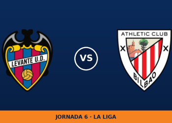 Levante – Athletic Club, en directo: jornada 6 de La Liga