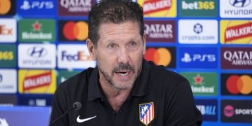 Simeone frena la euforia antes del derbi: «Lo de hoy no va relacionado en nada con el partido contra el Real Madrid»
