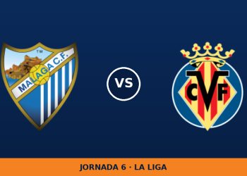 Malaga – Villarreal, en directo: jornada 6 de La Liga