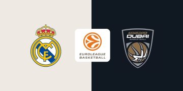 Horario y dónde ver la semifinal del Real Madrid frente al Dubái Basketball en la Supercopa de la Euroliga