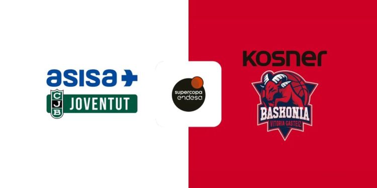 Asisa Joventut – Kosner Baskonia: horario, canal de televisión y dónde ver en directo la semifinal de la Supercopa Endesa
