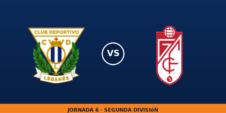 Leganes – Granada CF, en directo: jornada 6 de Segunda División