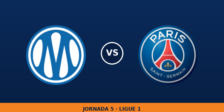 Marseille – Paris Saint Germain, en directo: jornada 5 de Ligue 1