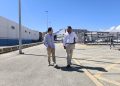 Vox Ceuta recibe al secretario general en su visita