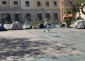 Vivas visitará este viernes el campamento de la plaza de los Reyes para apoyar la protesta ciudadana en Ceuta