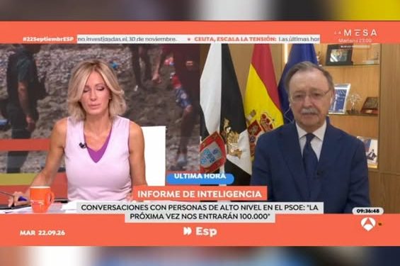 Juan Vivas analiza la situación de Ceuta en entrevista