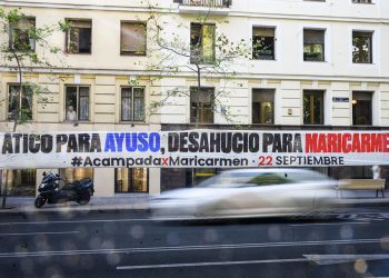 Convocatoria de manifestación «Ni una Maricarmen más» en Madrid