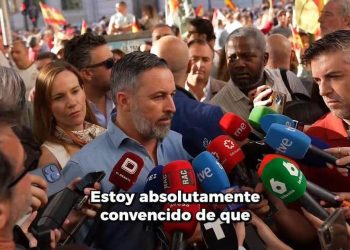 Vox Ceuta comparte mensaje de Sánchez Abascal sobre inmigración
