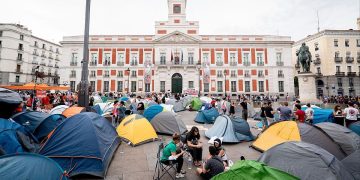 El Ayuntamiento de Madrid critica la gestión de la acampada en la Puerta del Sol