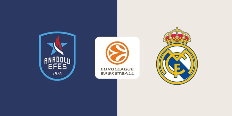 Horario y dónde ver en TV el partido Anadolu Efes – Real Madrid de la Euroliga 2026-27