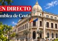 Pleno de la Asamblea de Ceuta, en directo · 29 de septiembre de 2026