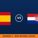 España – Croacia: horario y dónde ver el partido