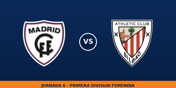 Madrid CFF W – Athletic Club W: horario y dónde ver el partido