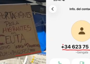 «Timo en Sol»: Usan el Bizum de una prostituta para sacar dinero bajo el pretexto de ayudar a los migrantes de Ceuta