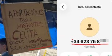 «Timo en Sol»: Usan el Bizum de una prostituta para sacar dinero bajo el pretexto de ayudar a los migrantes de Ceuta