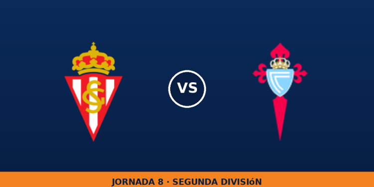 Sporting de Gijón – Celta Fortuna: hora y dónde ver en TV