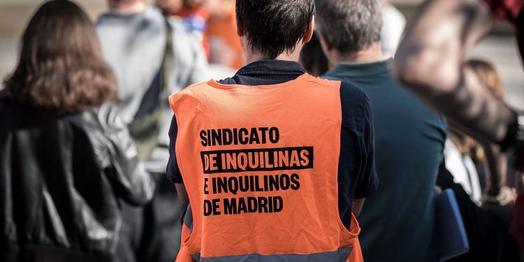 El Sindicato de Inquilinas lidera la acampada en la Puerta del Sol