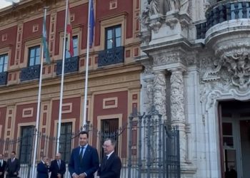 Juanma Moreno recibe a Juan Vivas en Andalucía