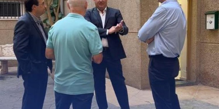 Juan Bravo visita Ceuta la semana pasada
