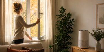 Cómo mejorar la calidad del aire en casa en otoño: ventilación, filtrado y hábitos que suman