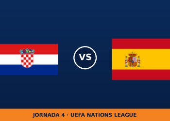 Croacia – España: horario y dónde ver el partido