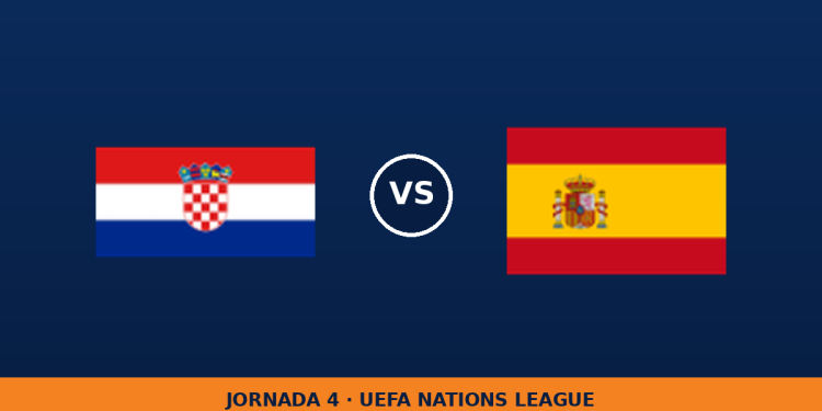 Croacia – España: horario y dónde ver el partido