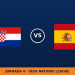 Croacia – España: horario y dónde ver el partido