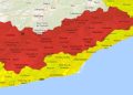 La AEMET eleva a rojo el aviso en Barcelona por lluvias torrenciales y activa la alerta naranja en Girona, Castilla y León y Extremadura