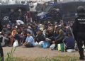 La Policía identifica a militares marroquíes entre los migrantes del asentamiento de El Trampolín en Ceuta