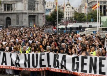 Los sindicatos fijan la huelga general por la vivienda para el 11 de noviembre, a las puertas del inicio de la campaña electoral