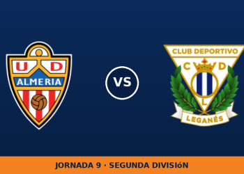 Almería – Leganés: horario y dónde ver el partido