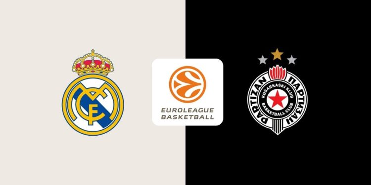 Real Madrid – Partizan de Euroliga: horario y dónde ver hoy en TV el partido de la cuarta jornada