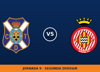 Tenerife – Girona: hora y canal de TV (LaLiga TV Hypermotion)