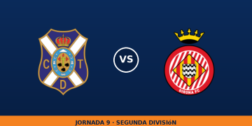 Tenerife – Girona: hora y canal de TV (LaLiga TV Hypermotion)