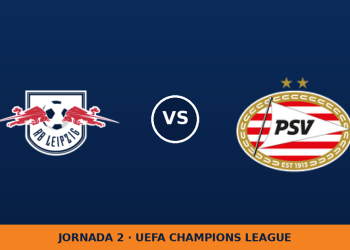 RB Leipzig – PSV Eindhoven: horario y dónde ver el partido
