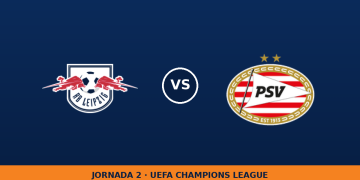 RB Leipzig – PSV Eindhoven: horario y dónde ver el partido