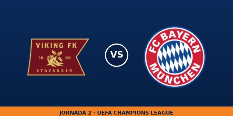 Viking – Bayern Múnich: horario y dónde ver el partido