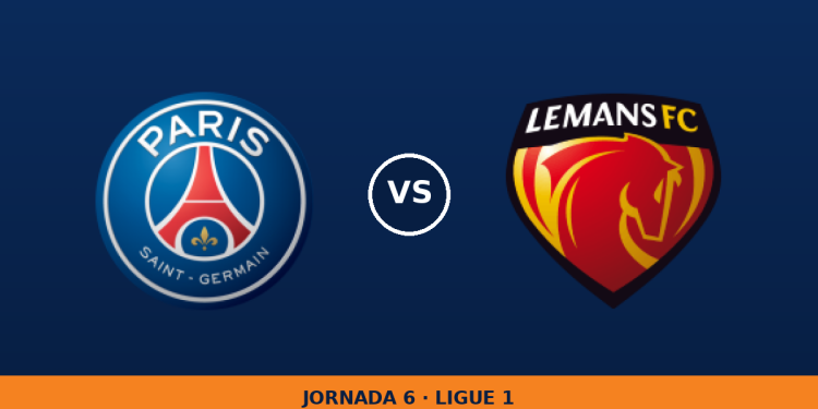 Paris Saint Germain – Le Mans, en directo: jornada 6 de Ligue 1