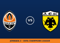 Shakhtar Donetsk – AEK Athens FC: horario y dónde ver el partido