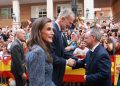 Juan Vivas recibe a los Reyes en su visita a Ceuta