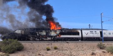 Incendio en un AVE de Renfe en Zaragoza reaviva preocupaciones sobre la flota S100