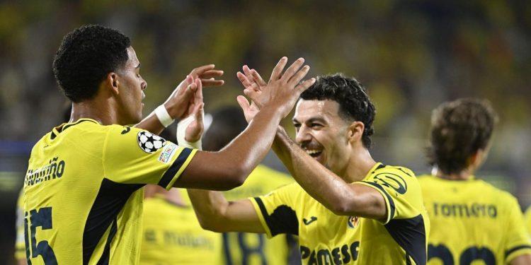 El Villarreal supera 3-1 al Nápoles en La Cerámica