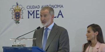 Felipe VI advierte desde Melilla de que cualquier amenaza a la frontera de un Estado miembro lo es al conjunto de la UE