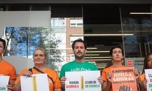 Primer informe en Madrid solicita paralización de desahucio educativo