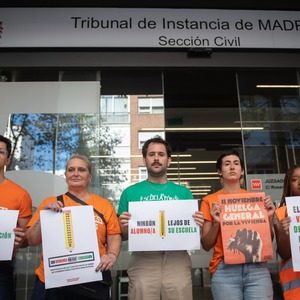 Primer informe en Madrid solicita paralización de desahucio educativo