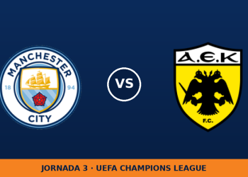 Manchester City – AEK Athens FC: horario y dónde ver el partido