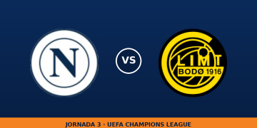 Napoli – Bodo/Glimt: horario y dónde ver el partido