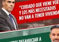 Vox Ceuta comparte debate entre Abascal y Sánchez