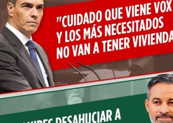 Vox Ceuta comparte debate entre Abascal y Sánchez